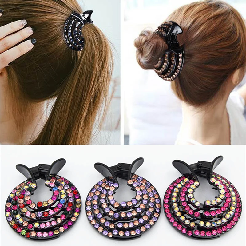 BOYIVI 6 Pinzas Para El Pelo De Novia Con Diaantes De Iitación