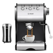 20Bar высокого давления экстракция 2 слоя эспрессо Кофеварка фильтр мощный автоматический Электрический итальянская кофе-машина