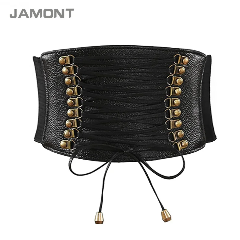2018 Wide Elastic Cummerbunds Belts for Women Body Shape Retro Design Female Strap Slim Corset