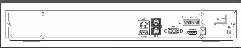 Сетевой видеорегистратор Dahua NVR4208-4ks2 NVR4216-4Ks2 NVR4232-4Ks2 8ch/16/32CH NVR 1U 4 K H.265 Сетевой Видео Регистраторы h265 nvr4208-4k nvr4216-4k