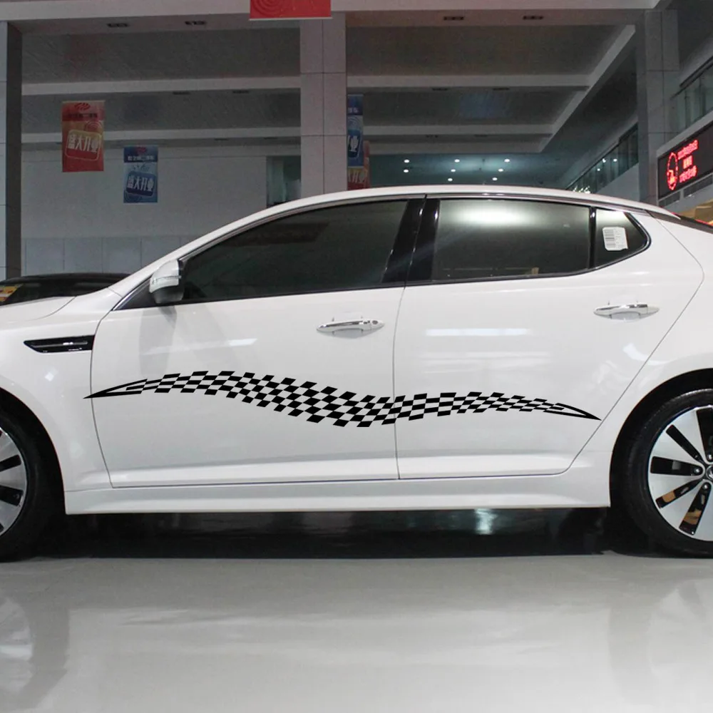 1Pcs 175*19cm Car Styling Stickers Ornament Car Wall Stickers Vinyl