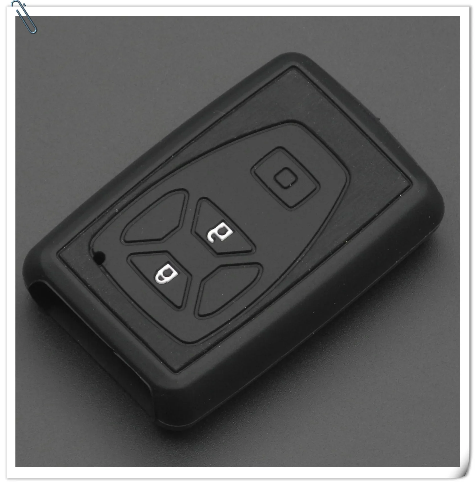 Keyforkess custodia protettiva per chiave in Silicone per auto adatta per Toyota Estima Alphard Vellfire pulsanti 2/3/4/5 shell senza chiave intelligente a distanza 8 Keyforkess custodia protettiva per chiave in Silicone per auto adatta per Toyota Estima Alphard Vellfire pulsanti 2/3/4/5 shell senza chiave intelligente a distanza -