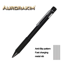 On sale Auroraki metal nib tablet Pen stylus slim for drawing for tablet Android IOS for ipad pro for apple xiaomi huawei free shippin