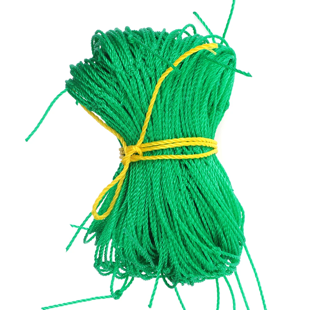 

1Pcs Green Nylon Trellis Net Vines Petunia Potted Plant Nets Grow Fence Anti bird Net Useful Networks Flower Garden Support Nets