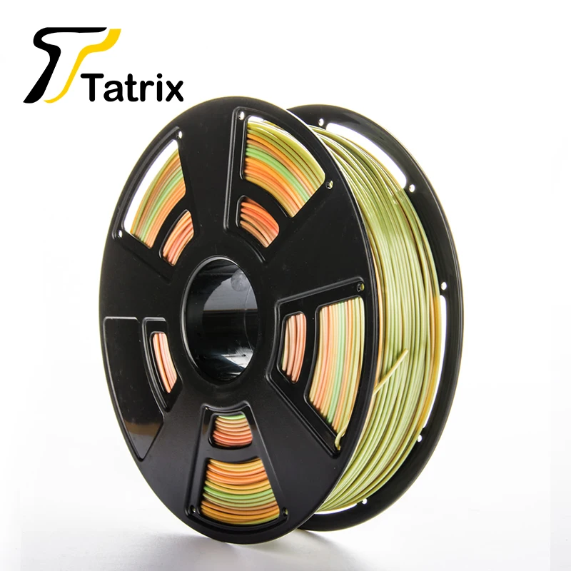 High Precision 1 75MM PLA 1KG 350M 1 Roll 3D Printer Filament Gradient Color 3D Printing