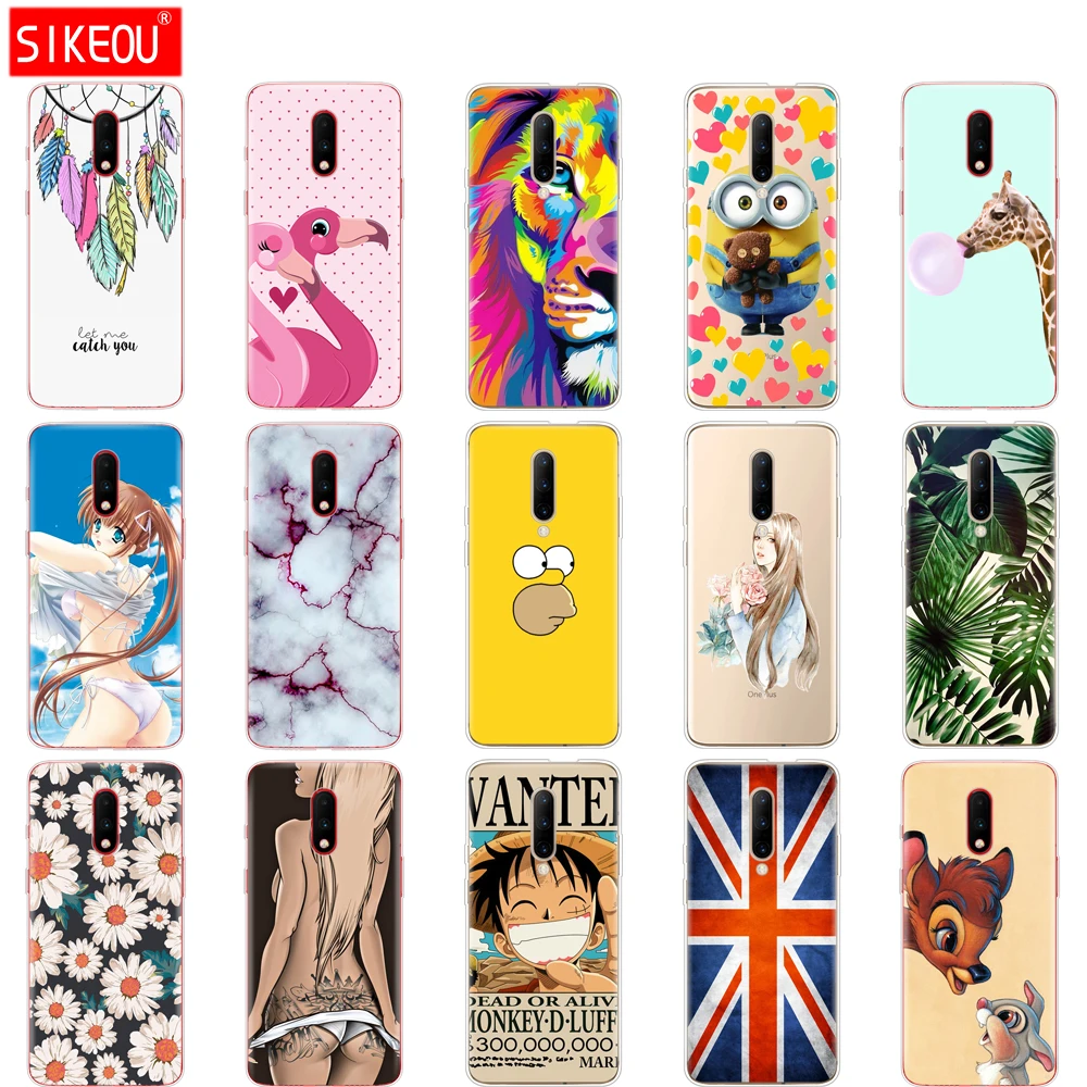 

silicon case for oneplus 7 case cover for one plus 7 pro case etui cover for oneplus 7 pro 2019 case coque bag bumper 1+7