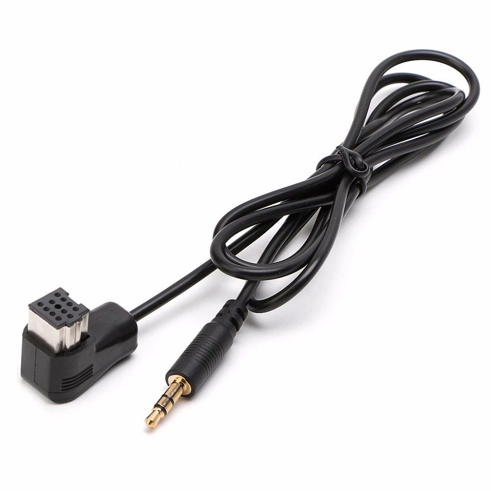 Cable auxiliar de Audio para Radio de coche, adaptador de entrada MP3 para unidad principal Pioneer, IP BUS, jack de 3,5mm, 1 ud. Cable negro|Cables, adaptadores y enchufes| - AliExpress