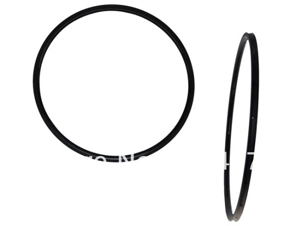 Sale Bicycle Part : Full Carbon 3K GLOSSY Tubular Rim 700C Wheel Rims F : 20H / R : 24H   Rim  24mm 0