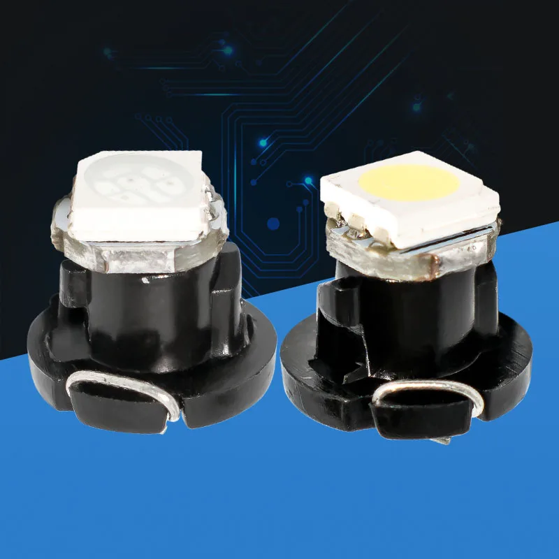 

T4.2 T4 Led Neo Wedge SMD Dashboard Instrument Cluster Light Car Panel Gauge Speedo Dash Bulbs blue red green white yellow 12v