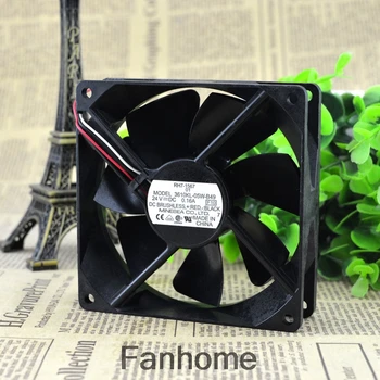 

For 3610KL-05W-B49 Original Meiya NMB 24V 0.16A92*92*25 three-line inverter fan