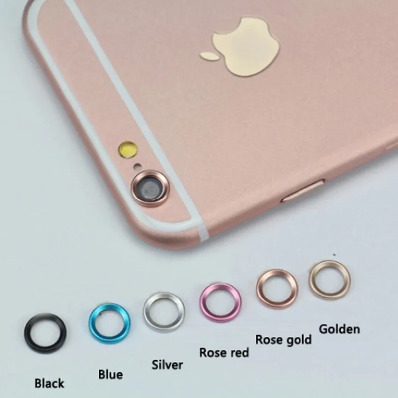 Luxury Camera Guard Circle Metal Lens Protector Ring Bumper for iphone