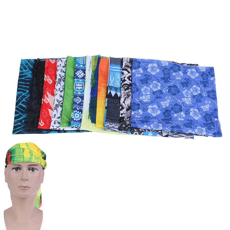 1pc AONIJIE Multifunctional Sports Headwear Headband Bandana Balaclava Face Cover Scarf Sweatband Hairband Gym Cycling Yoga