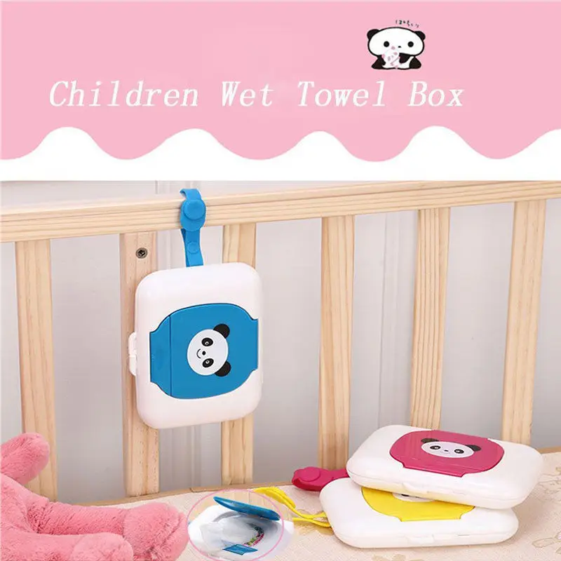2018 Brand New Outdoor Travel Baby Newborn Kids Wipe Case Box Wet Wipes Dispenser Box Bag Wet Paper Towel box