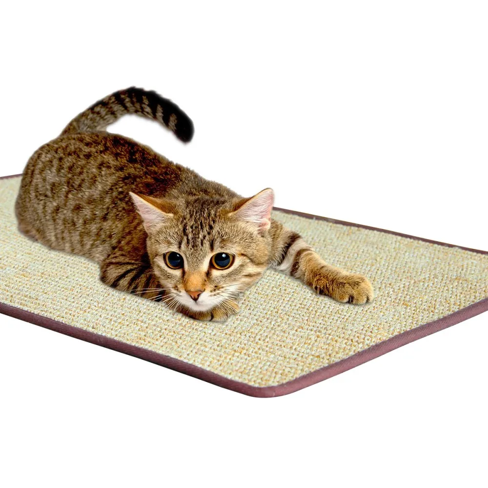 

Pet Cat Scratch Board Sisal Furniture Bed Mattress Protector Table Chair Sofa Legs Mat Kitten Scratching Toy For Cat Scratch Mat