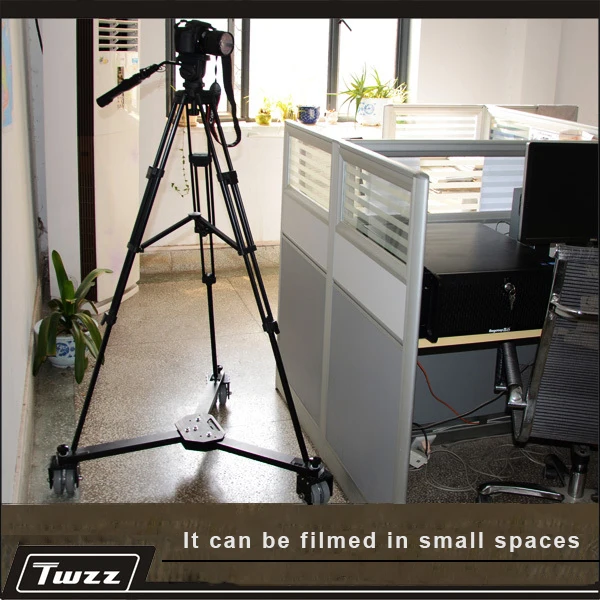 Twzz Trackless Drifting Trolley Car Tripod Slider Camera Tripod Dolly Moving