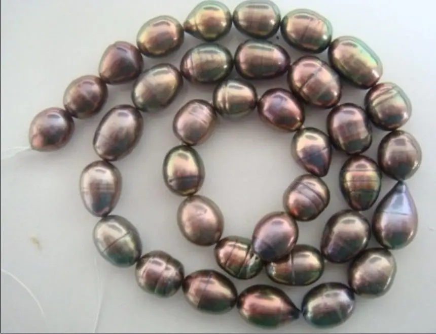 

HUGE 18"12MM NATURAL TAHITIAN GENUINE black red multicolor PEARL NECKLACE (9.13)