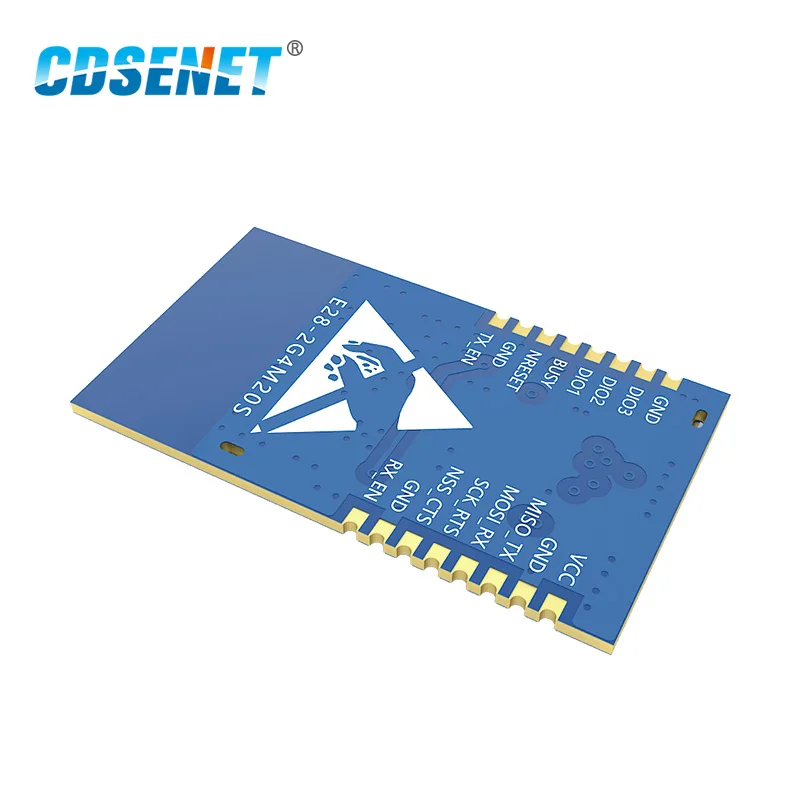 SX1280 100 мВт модуль LoRa 2 4 ГГц беспроводной приемопередатчик E28 2G4M20S SPI большой радиус