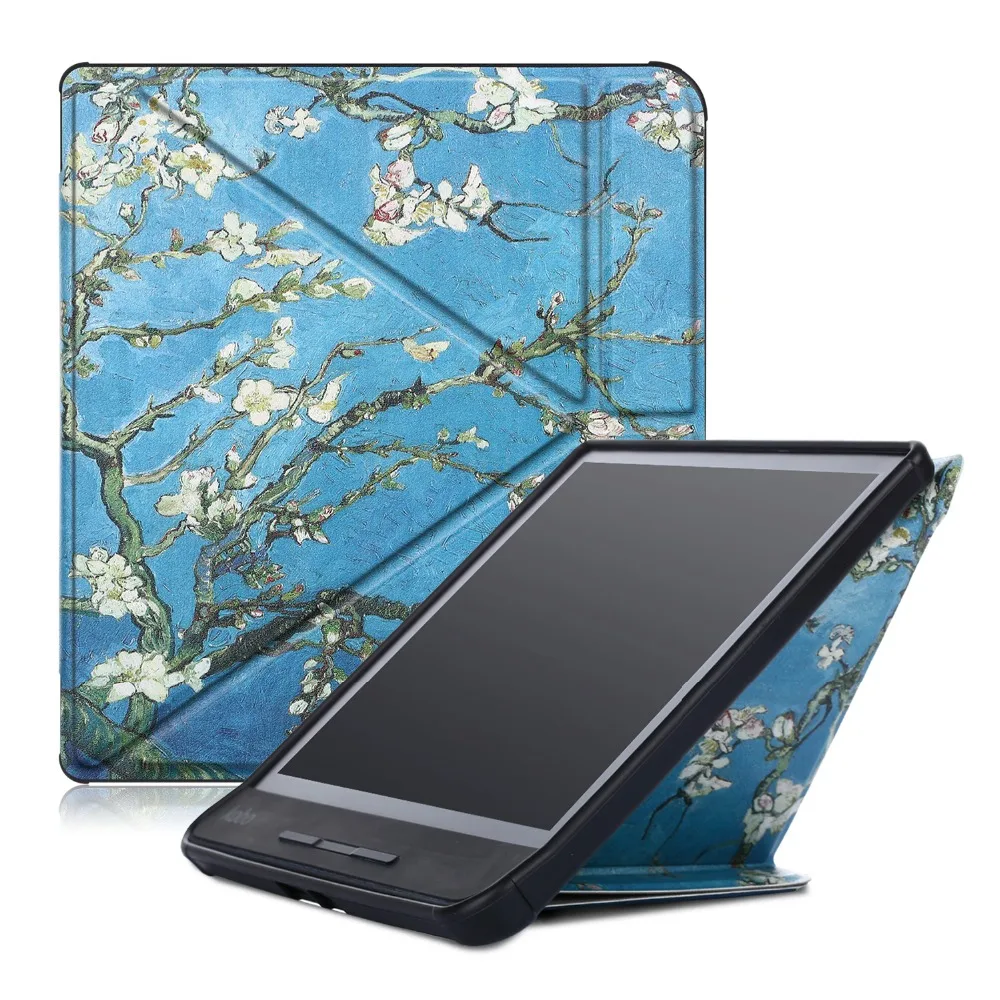

For Kobo Forma 8.0 inch Case, Magnetic PU Leather TPU Back Smart Cover with Auto Wake up/Sleep function for New Kobo Forma 2018