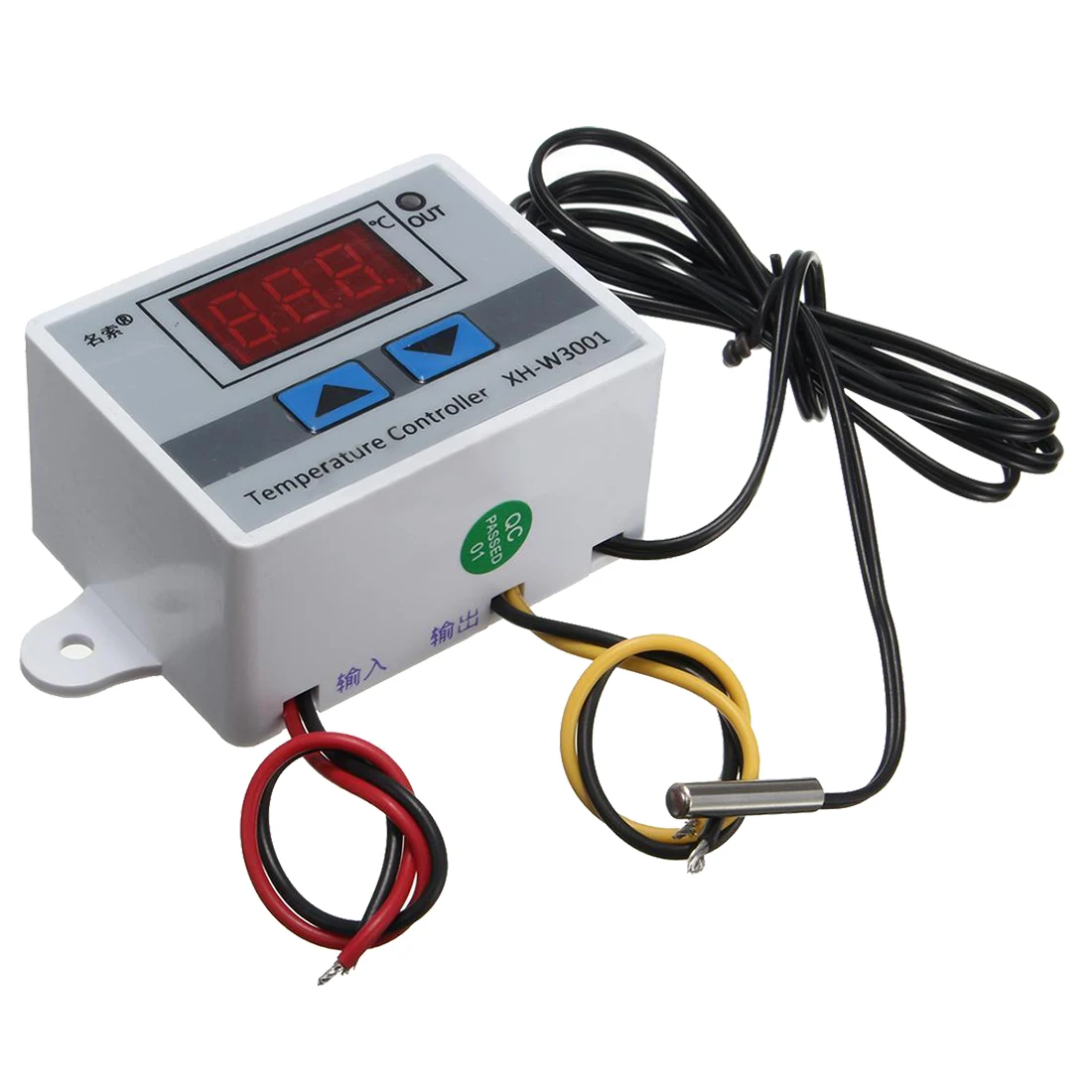 

3Pcs 220V 10A Digital LED Temperature Controller Thermostat Control Switch Probe