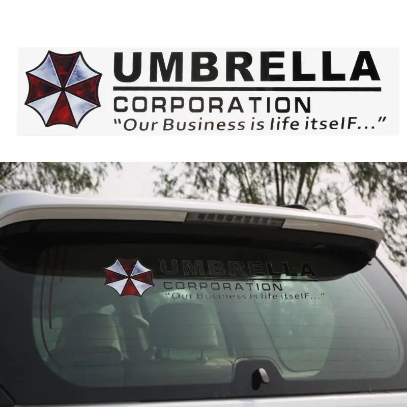 Передняя/задняя наклейка на окно автомобиля Umbrella Corporation|Наклейки автомобиль| |