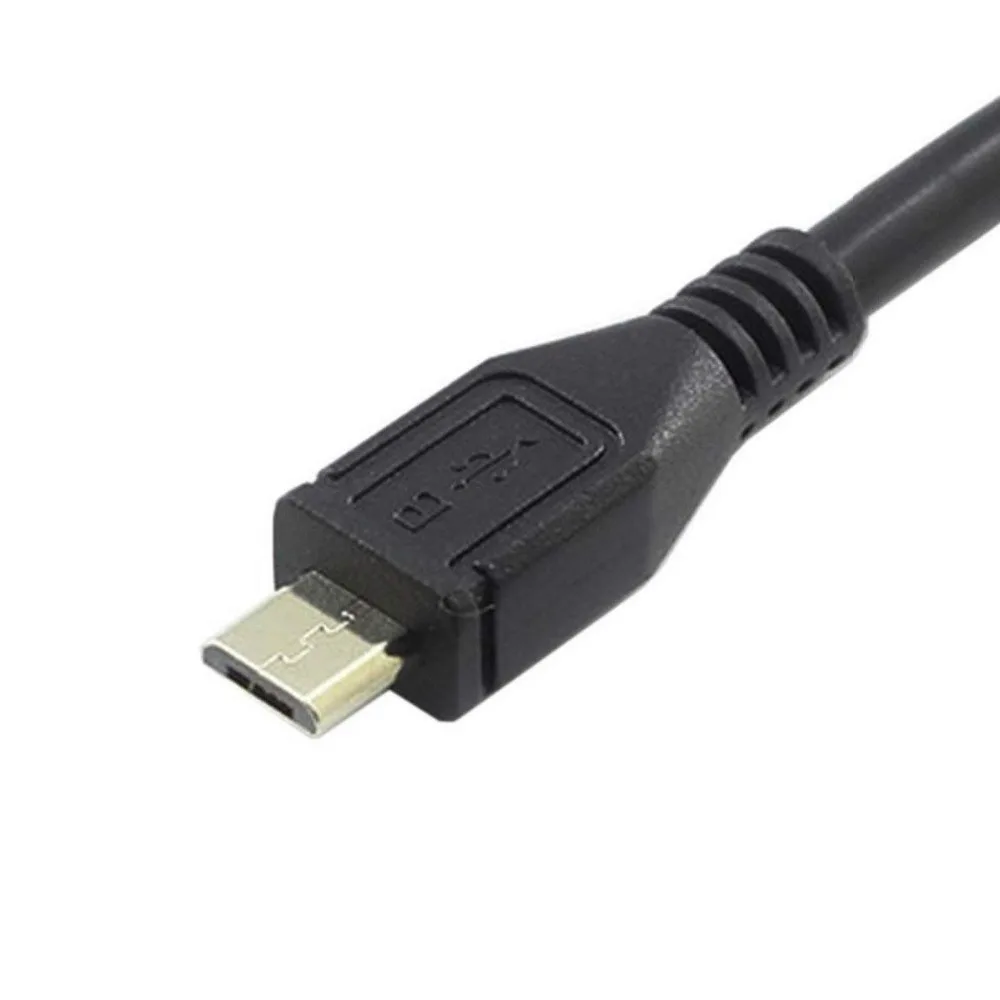 لوحة فلوش جبل كابل usb ، مايكرو usb الذكور إلى مايكرو usb أنثى تمديد لوحة جبل نوع الكابل مع مسامير