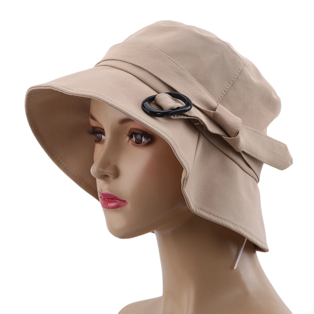 New Spring Summer Fashion Tide Foldable Cap Sun Hat Woman Bucket Caps Fisherman Hat Female - Цвет: Light Khaki