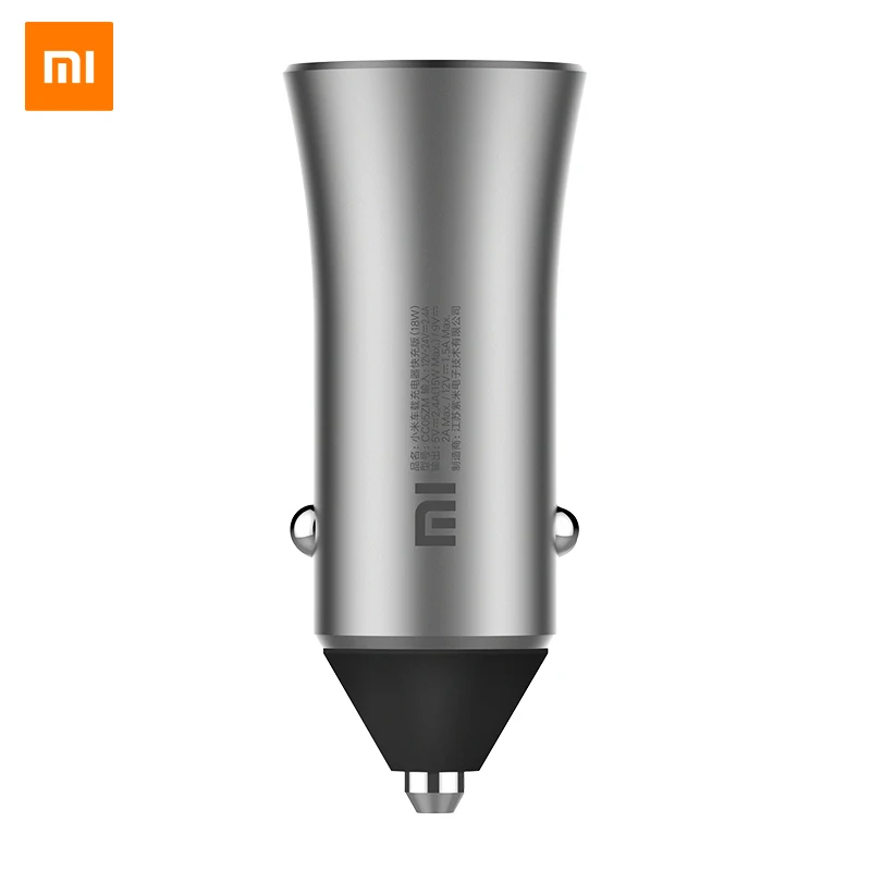 Оригинальное автомобильное зарядное устройство Xiaomi Dual USB Quick Car Charge 5 V/3.6A Volt