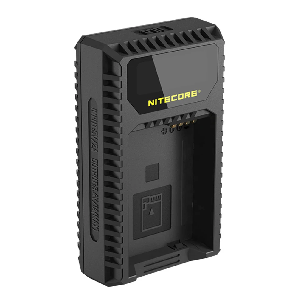 Nitecore ULQ Digital USB Travel Charger For Leica Camera Battery BP-DC12 Camera X-U(Typ 113) Q(Typ 116) V-Lux(Typ 114) V-Lux 4