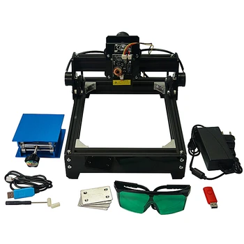 LY 10W/15W 2014 diy laser engraving machine metal marking wood carving cnc router with glasses