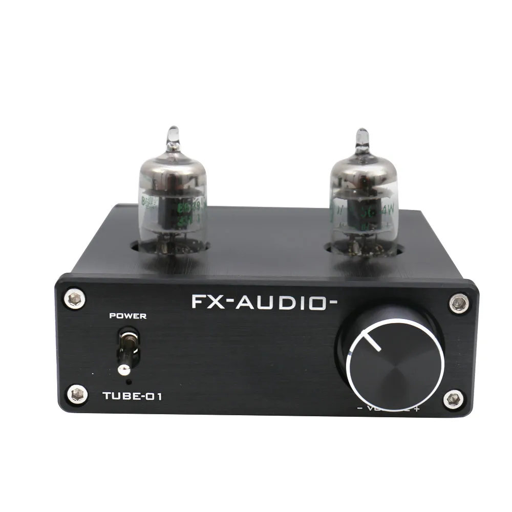 FX-AUDIO трубка-01 DC12V 1A желчный предусилитель 6J1/января 5654 Вт ламповый усилитель HIFI аудио предусилитель