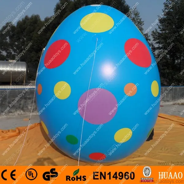 

Free shipping 3m Giant Inflatable Easter Egg for advertising
