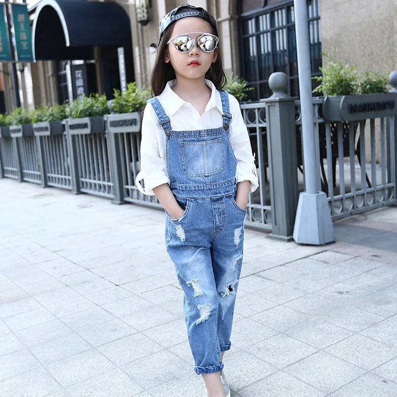 little girl jean overalls
