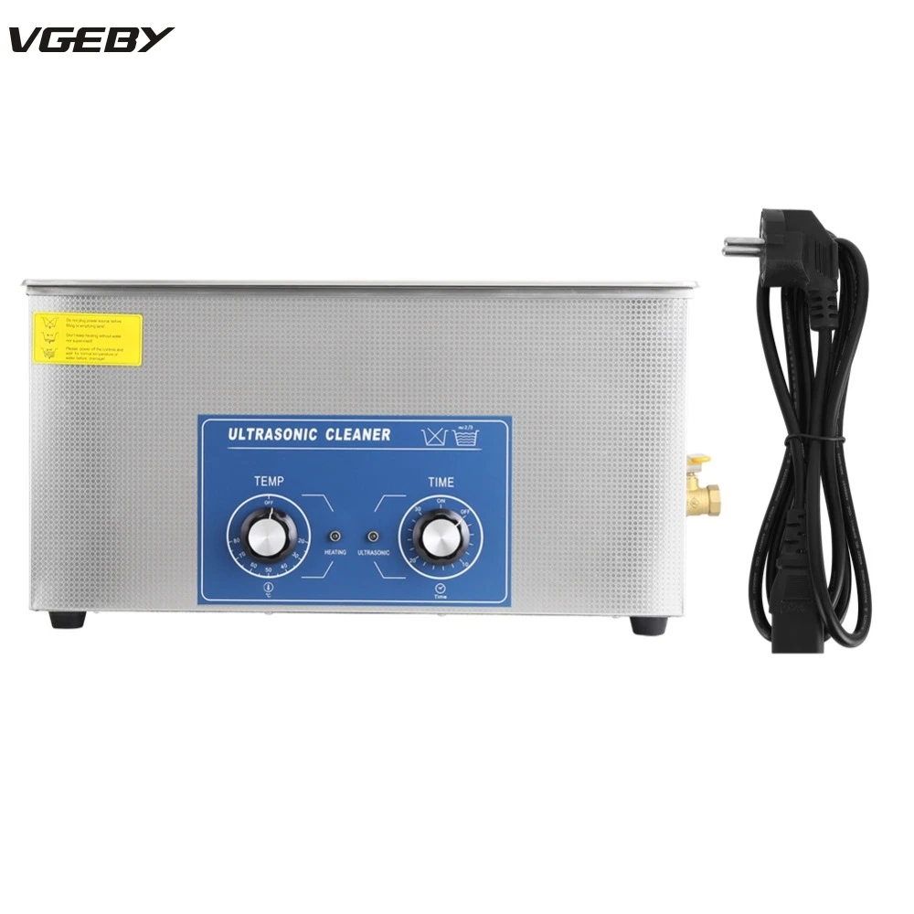 

15L 19L 22L Ultrasonic Cleaner Bath Stainless Steel Heated Timer Cleaning Mechanical Machine with Basket For Jewelry Watch