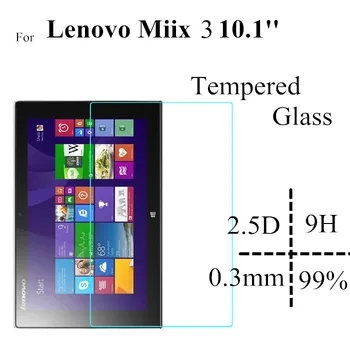 

Miix 3 1030 Glass protectorFor Lenovo Miix 3 10.1'' Tempered Glass Screen Protective films