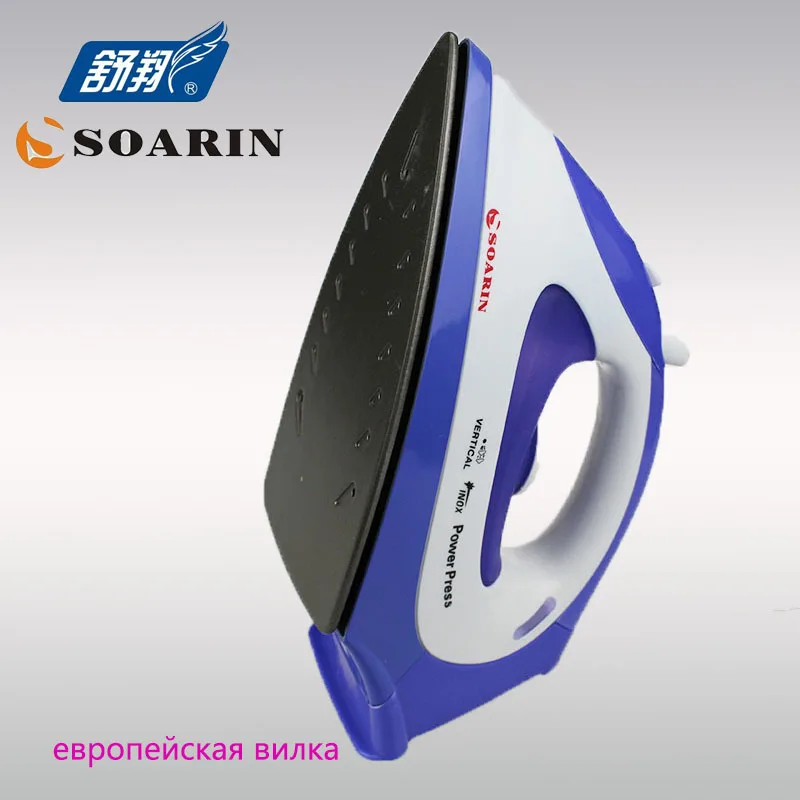 SOARIN электрические утюги Fer A Repasser Vapeur Одежда Утюг парогенератор тефлон антипригарный плинтус Отпариватель Одежды Паровой Утюг