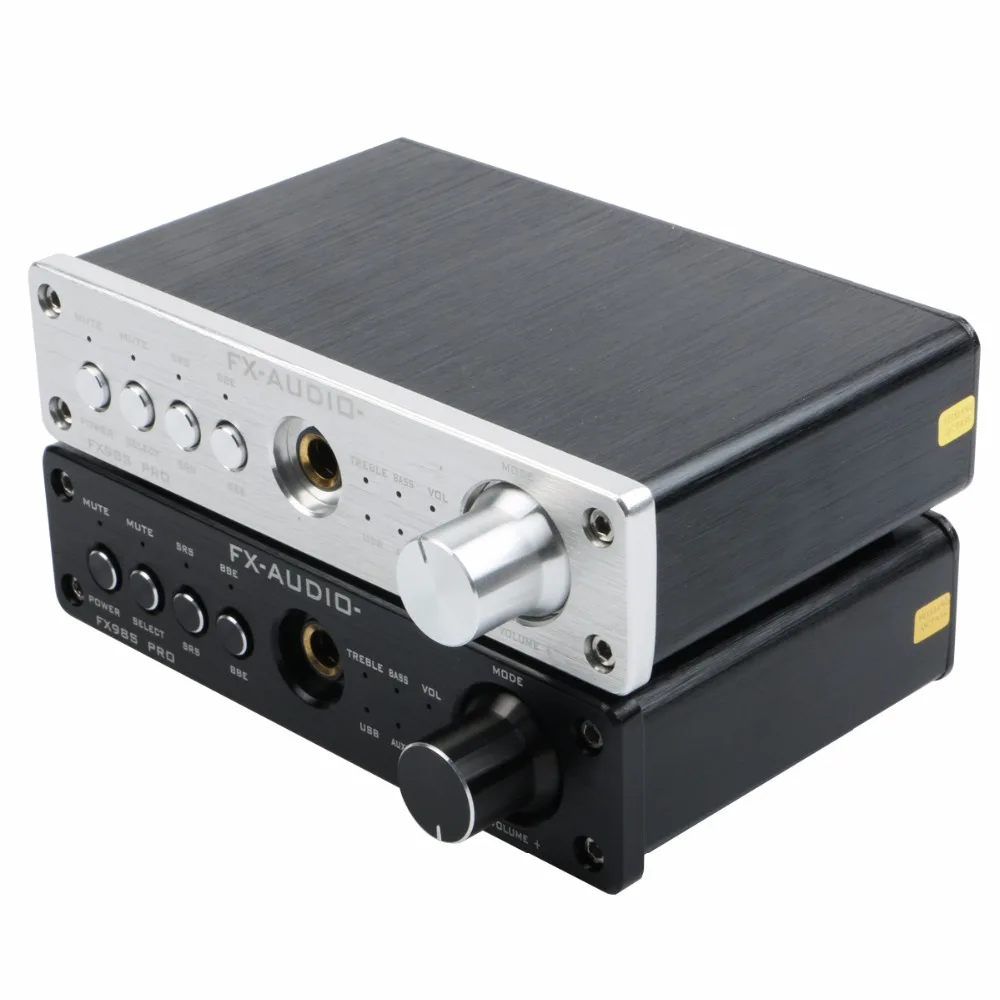 

NEW FX-AUDIO FX-98S upgraded version of USB audio processor PR0 decoding DAC PCM2704 MAX9722 pre-amp JRC NJW1144 audio amplifier