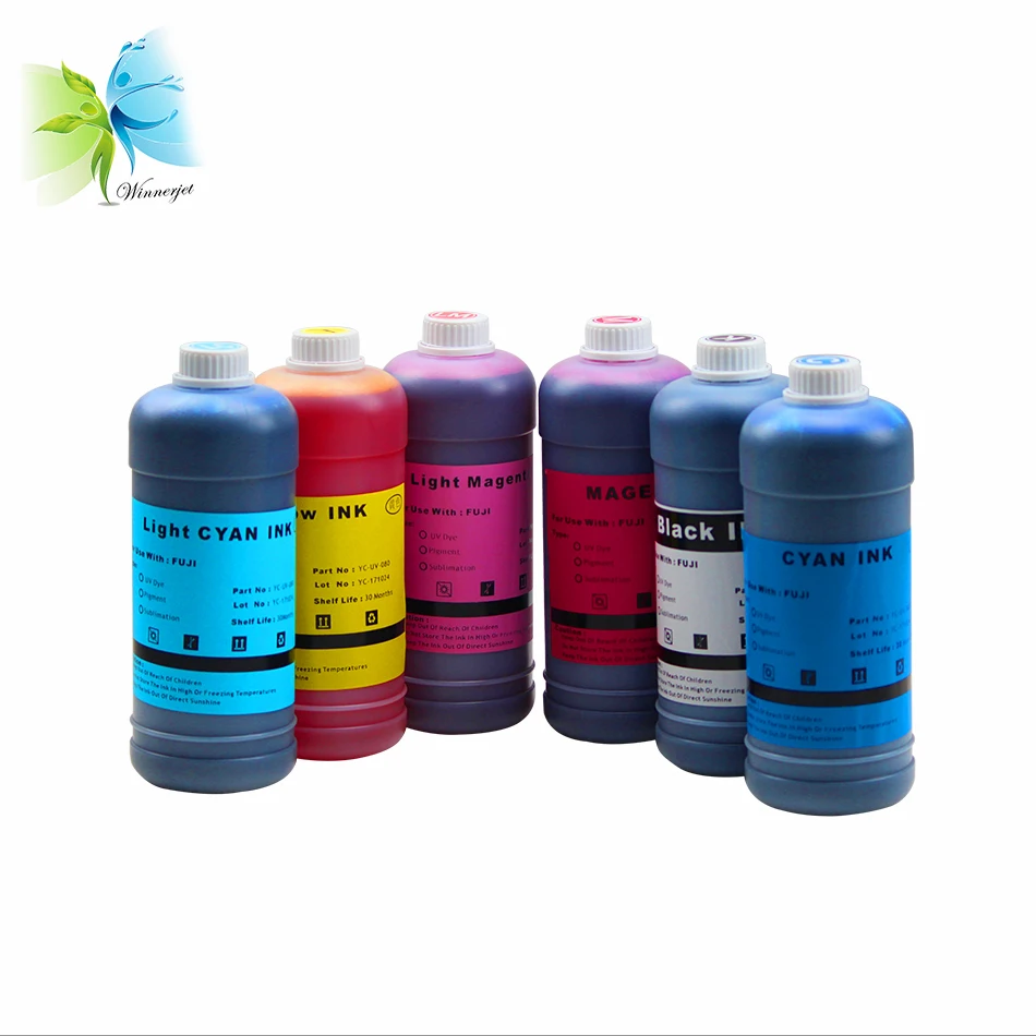 Winnerjet 5 Color 1000ml/bottle T6521-T6525 Dye ink for FujiFilm DL600 printer | Компьютеры и офис
