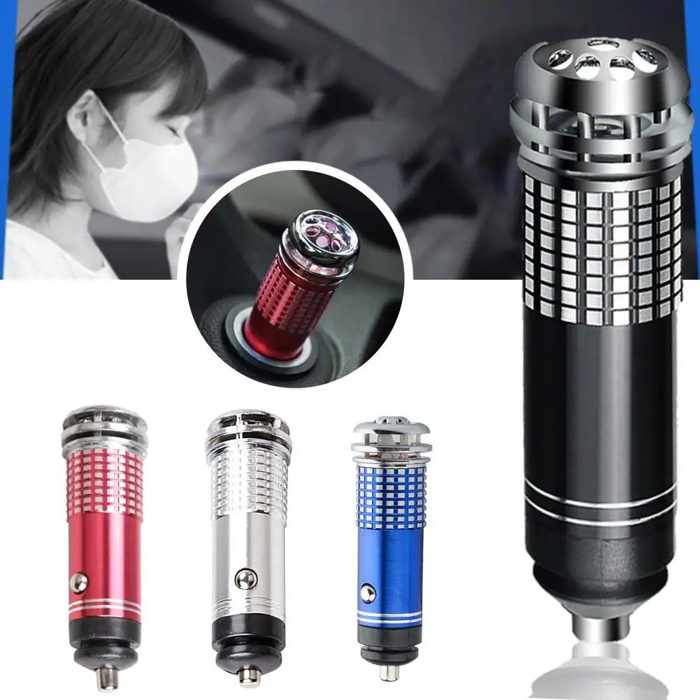 Universal Car Air Freshener Mini Air Purifier New 12V Mini Auto Car