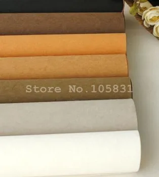 

FREE SHIPPING Wholesale Washable kraft paper cowhide fabric patchwork diy