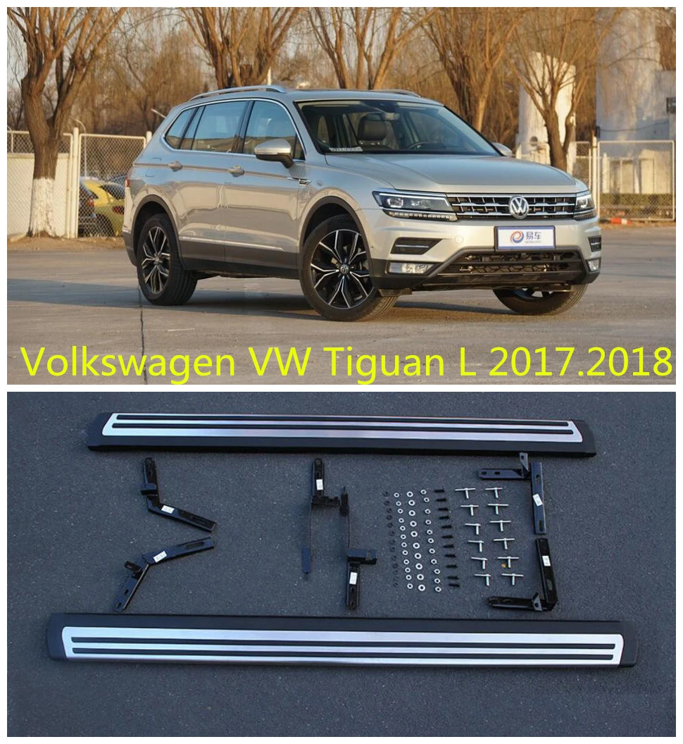 Fur Volkswagen Vw Tiguan L 2017 2018 Auto Trittbretter Auto Seite Schritt Bar Pedale Hohe Qualitat Original Design Nerf Bars Side Step Nerf Bars Nerf Autonerf Running Boards Aliexpress