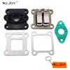 XLJOY – Valve à lames + collecteur d'admission + joints pour Mini Moto 47cc 49cc, Dirt Bike, Quad, Go Kart, Scooter ► Photo 1/6