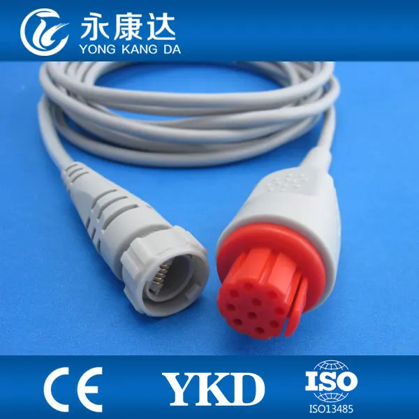 

Compatible DATEX IBP Cable and Pressure Transducers