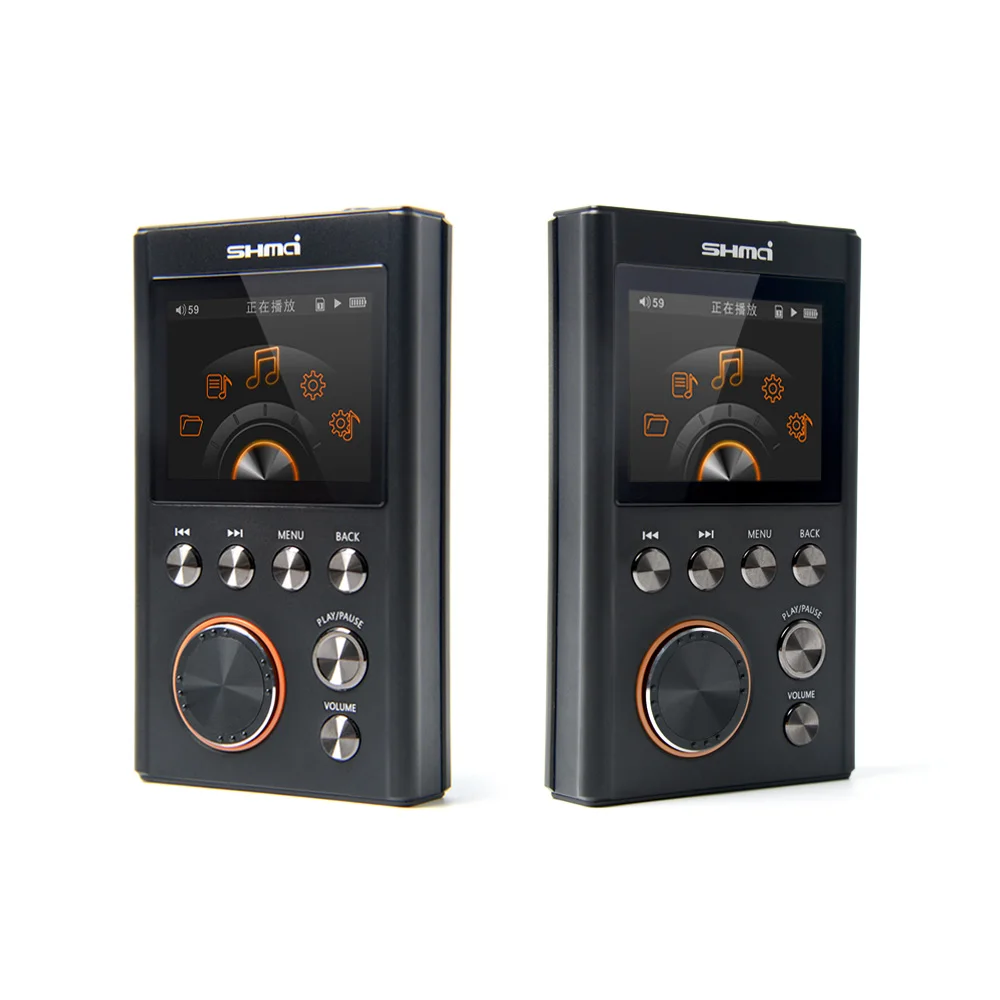 Профессиональный Hi Fi музыкальный плеер SHMCI C5 HIFI MP3 DSD с поддержкой усилителя для