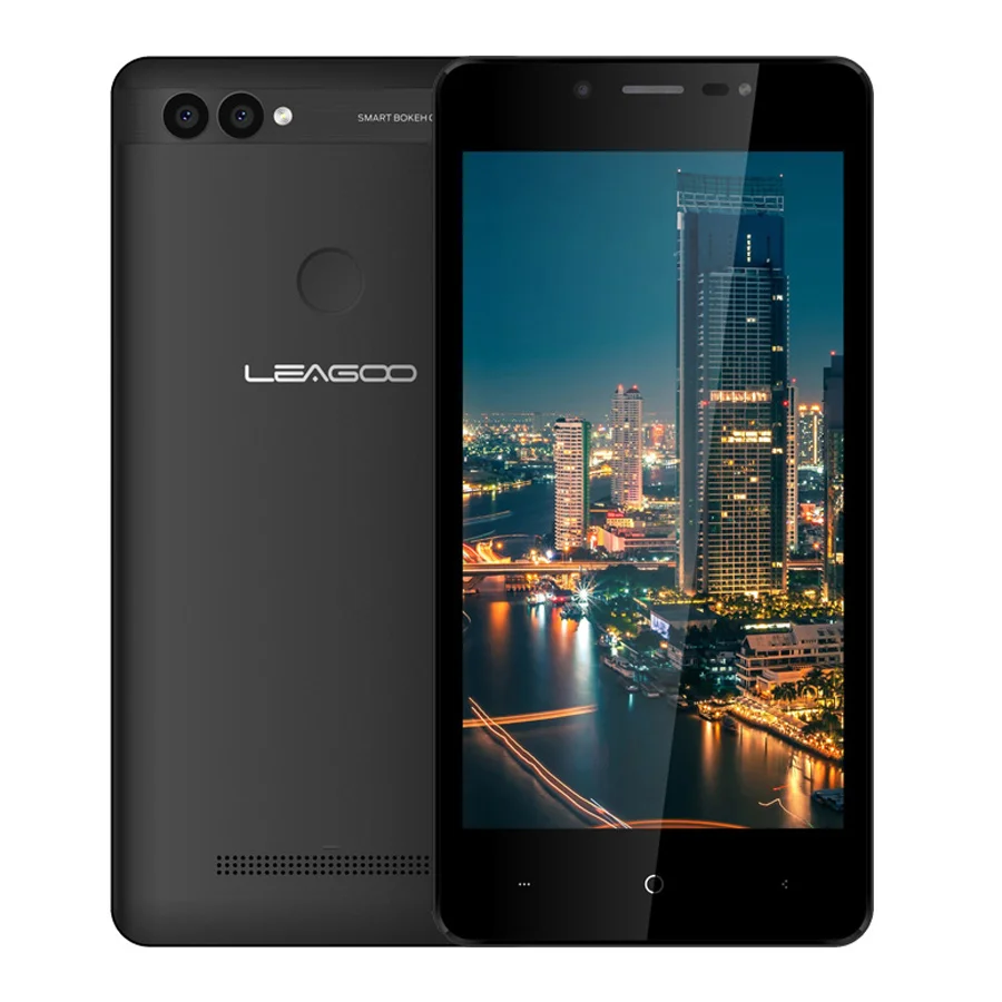 LEAGOO POWER 2, мобильный телефон, 5,0 дюймов, HD ips, 2 Гб ОЗУ, 16 Гб ПЗУ, Android 8,1, MT6580A, четыре ядра, двойная камера, задний, отпечаток пальца, 3g, смартфон