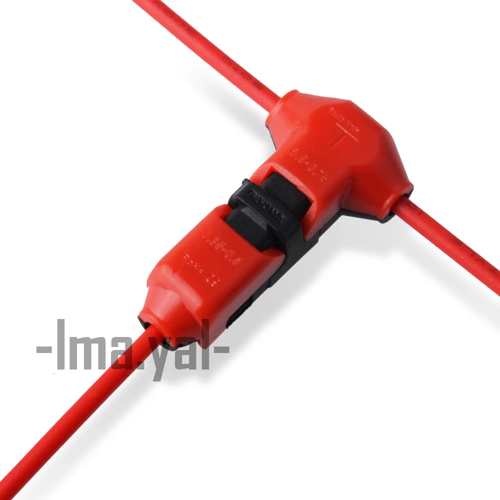 

5PCS Wire Cable Connectors Terminals Crimp Scotch Lock Quick Splice Electrical Car Audio 24-18AWG Kit Tool Set