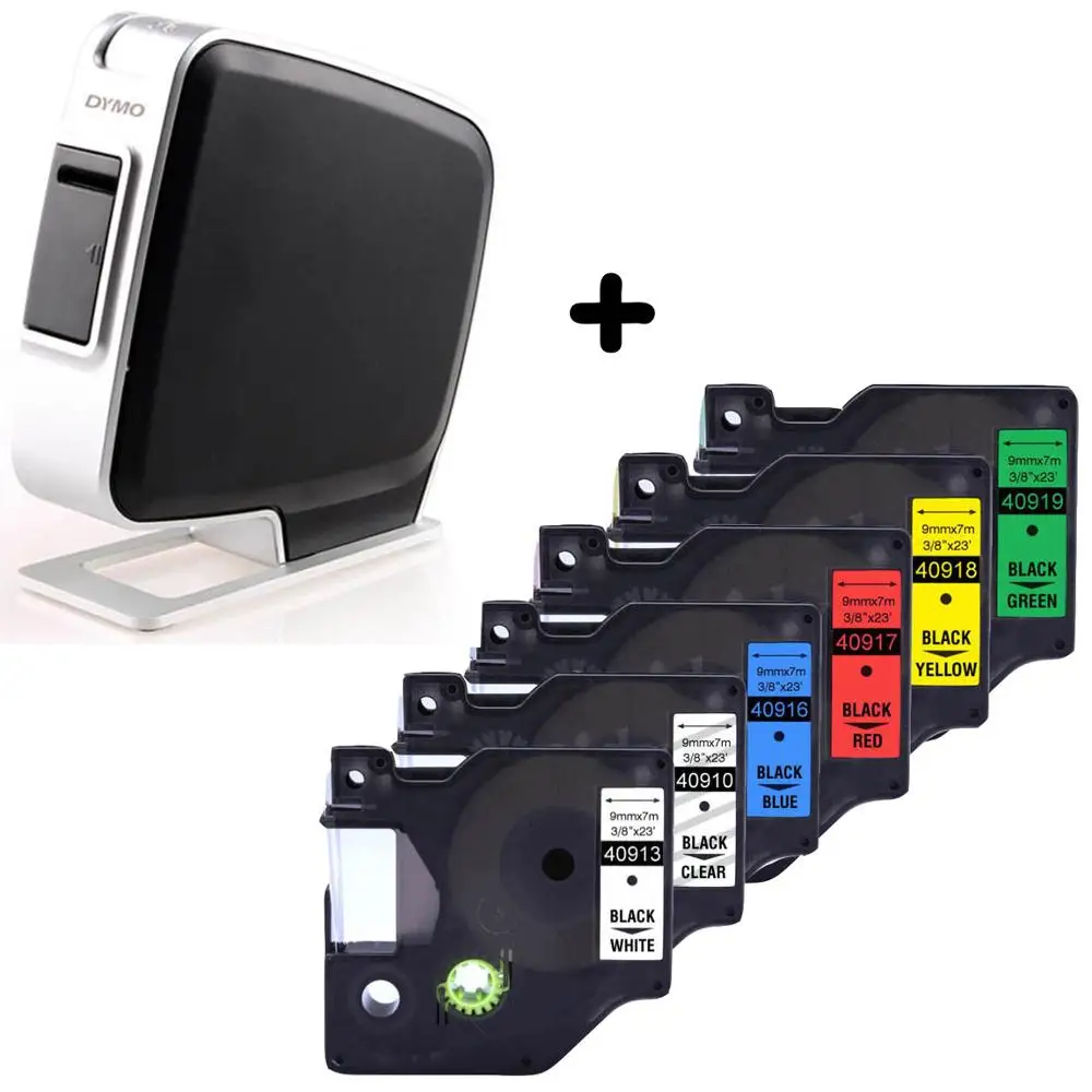Машина для печати этикеток Dymo PnP LabelManager D1 компьютерная лента CIDY 45013 45018 40913|dymo label