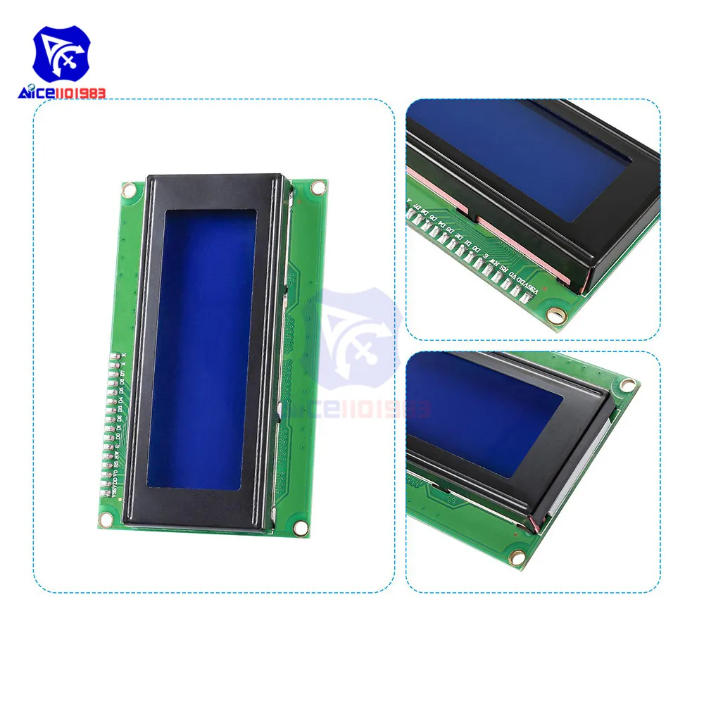 ЖК модуль diymore 2004 последовательный IIC I2C TWI 20x4 экран для Arduino Uno Mega2560|module i2c|module lcdmodule