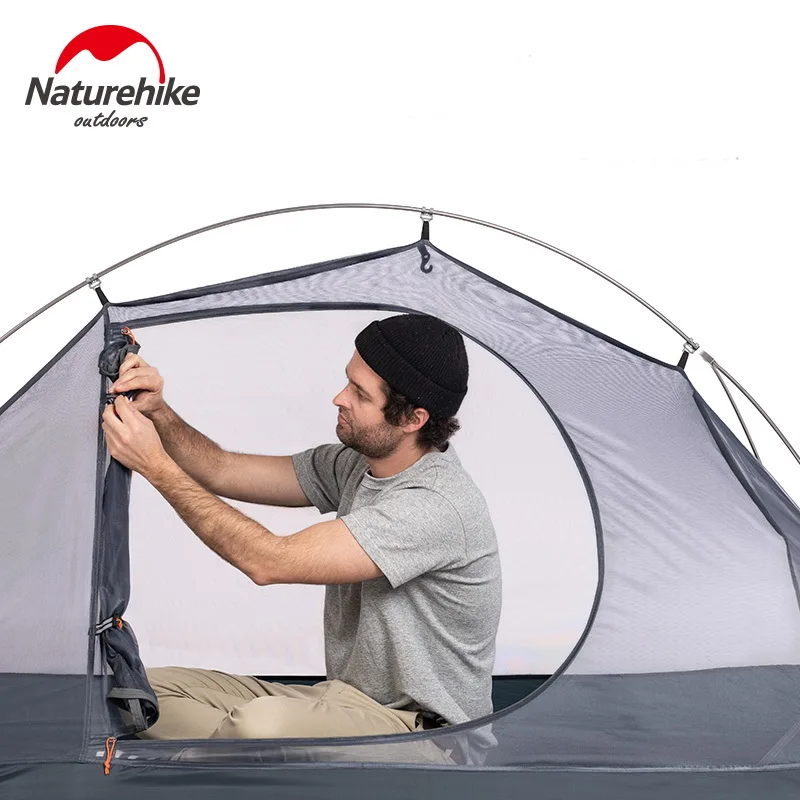 Preise Naturehike Ultraleicht 1Person Camping Zelt Trekking Trekking Wandern Radfahren Einzelnen Zelte Wasserdichte PU4000 Green1.3KG