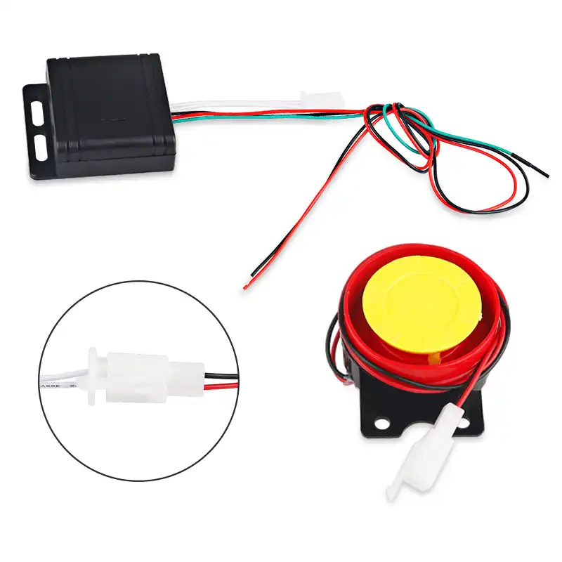 Sistema de Alarma para Motocicleta Sistema de Seguridad antirrobo de 12 V Motor de Control Remoto para Motocicleta Alarma de Seguridad para tranv/ía