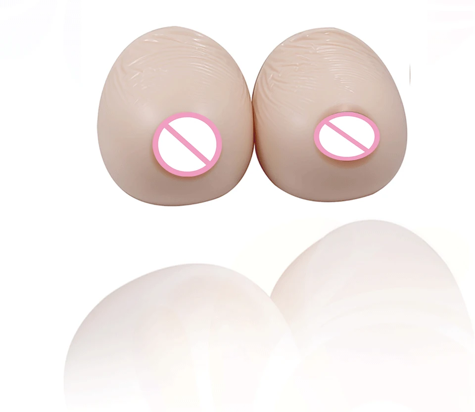 Komaynaly Silicone Fake Breast Water Drop Mastectomy Prosthesis Enhancers Forms (4)